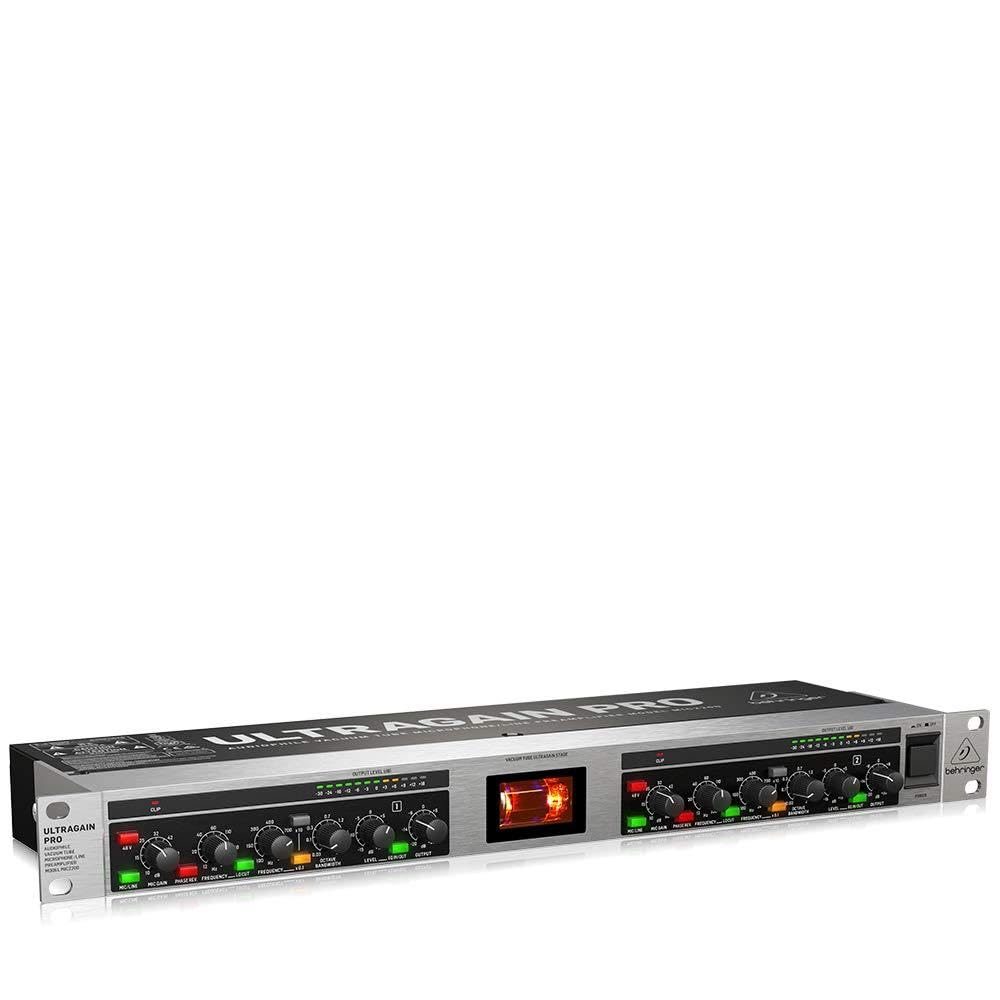 Amazon | behringer ベリンガー 真空管2chマイクプリアンプ ULTRAGAIN