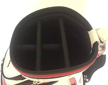 Amazon | キャディバッグ PUレザー スポーツゴルフバッグ 防水耐摩耗性