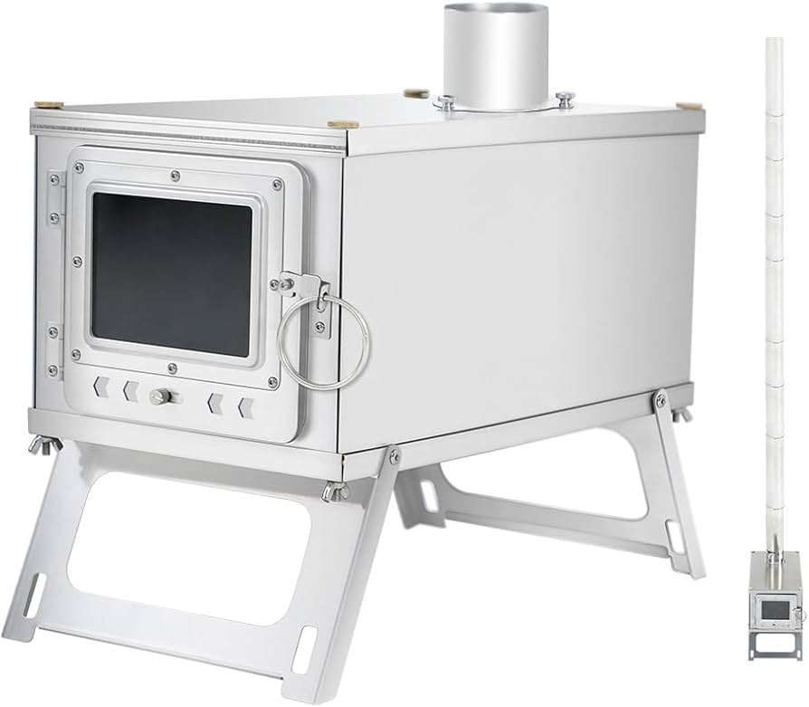 Amazon.co.jp: Soomloom Ultra Lightweight Wood Stove, Upgraded