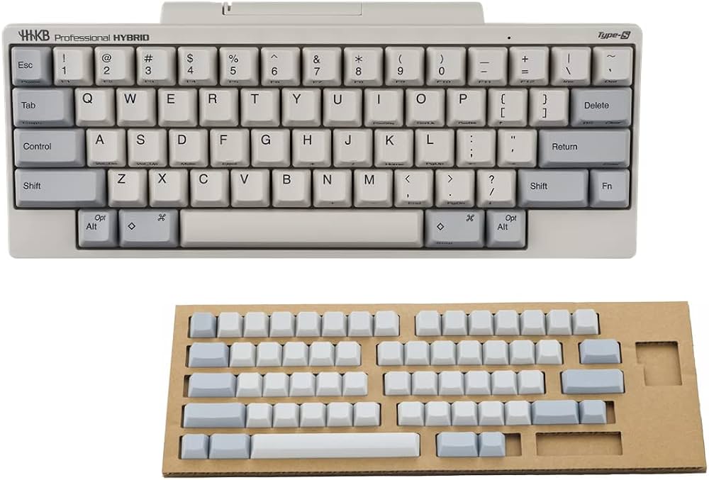Amazon.co.jp: HHKB Professional HYBRID Type-S 英語配列／白、無刻印