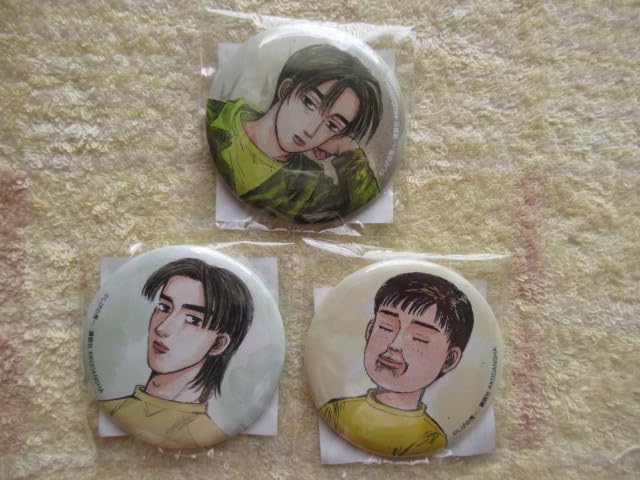 Amazon | 頭文字D D賞 缶バッジ 3つまとめてセットで くじメイト