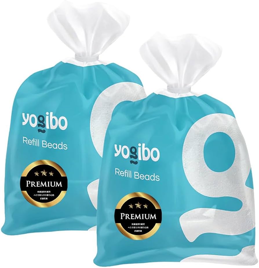 Amazon.co.jp: Yogibo Premium 補充ビーズ（1500g / 87L） 発泡ビーズ