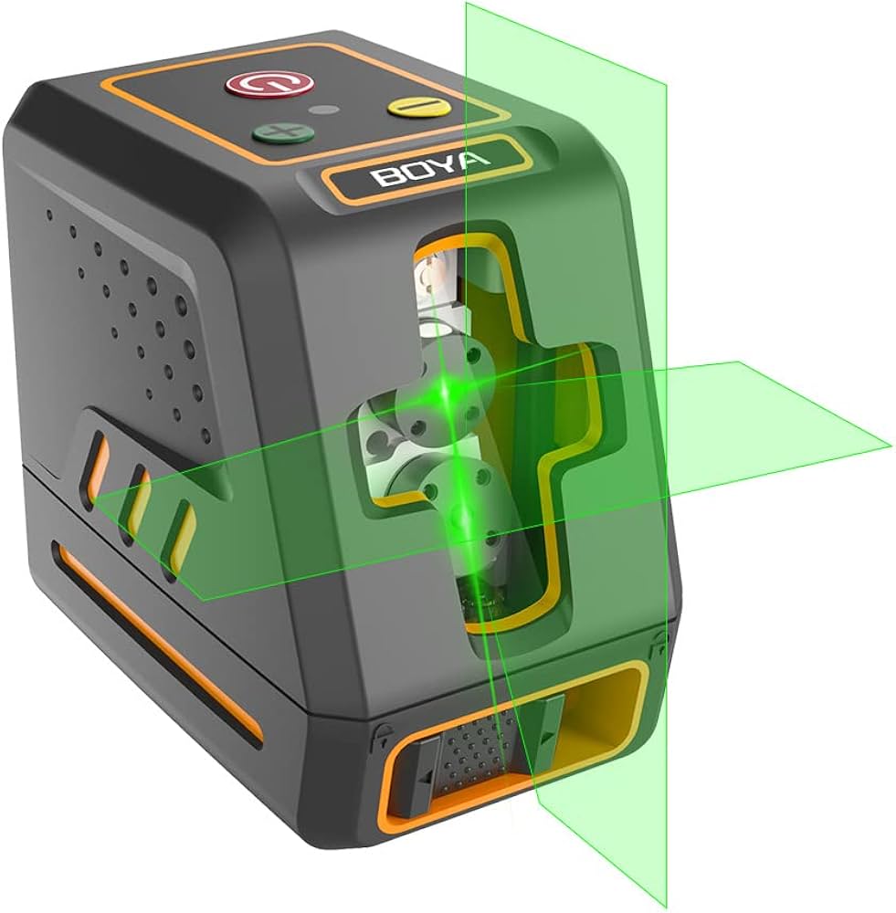 Amazon | BOYA レーザー墨出し器 2ライン グリーンレーザー クラス2 縦