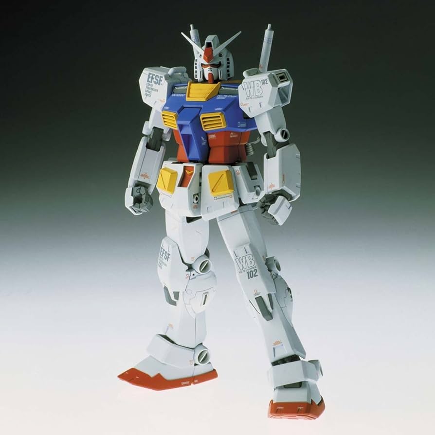 Amazon.com: Gundam - MG 1/100 RX-78-2 Gundam Ver.Ka - Model Kit