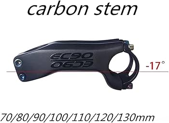 Amazon.co.jp: -17°カーボンファイバーマウンテンバイクステム31.8mm
