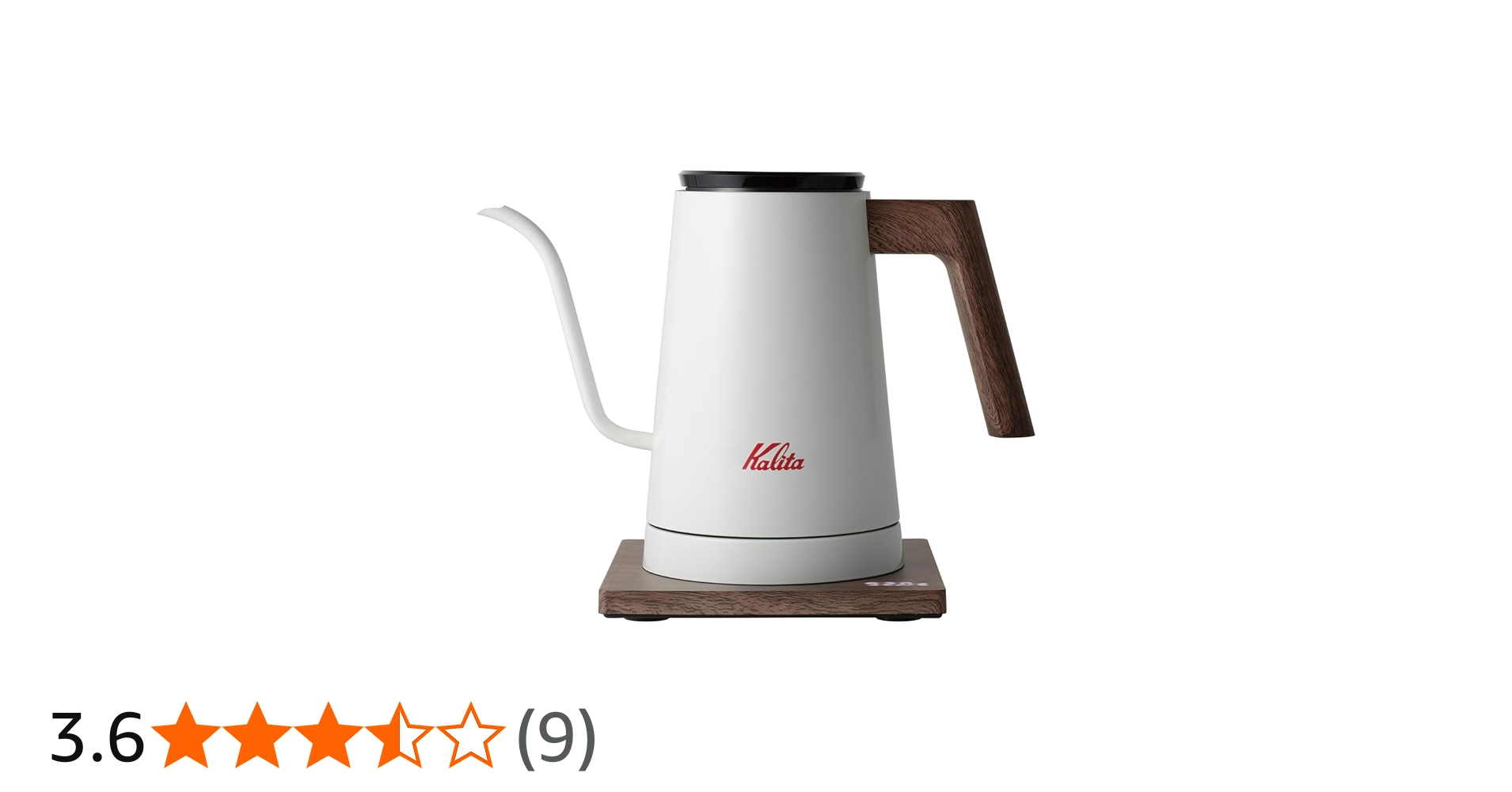 Amazon.co.jp : カリタ Kalita 600ml ホワイト KEDP-600 JP 電気ケトル