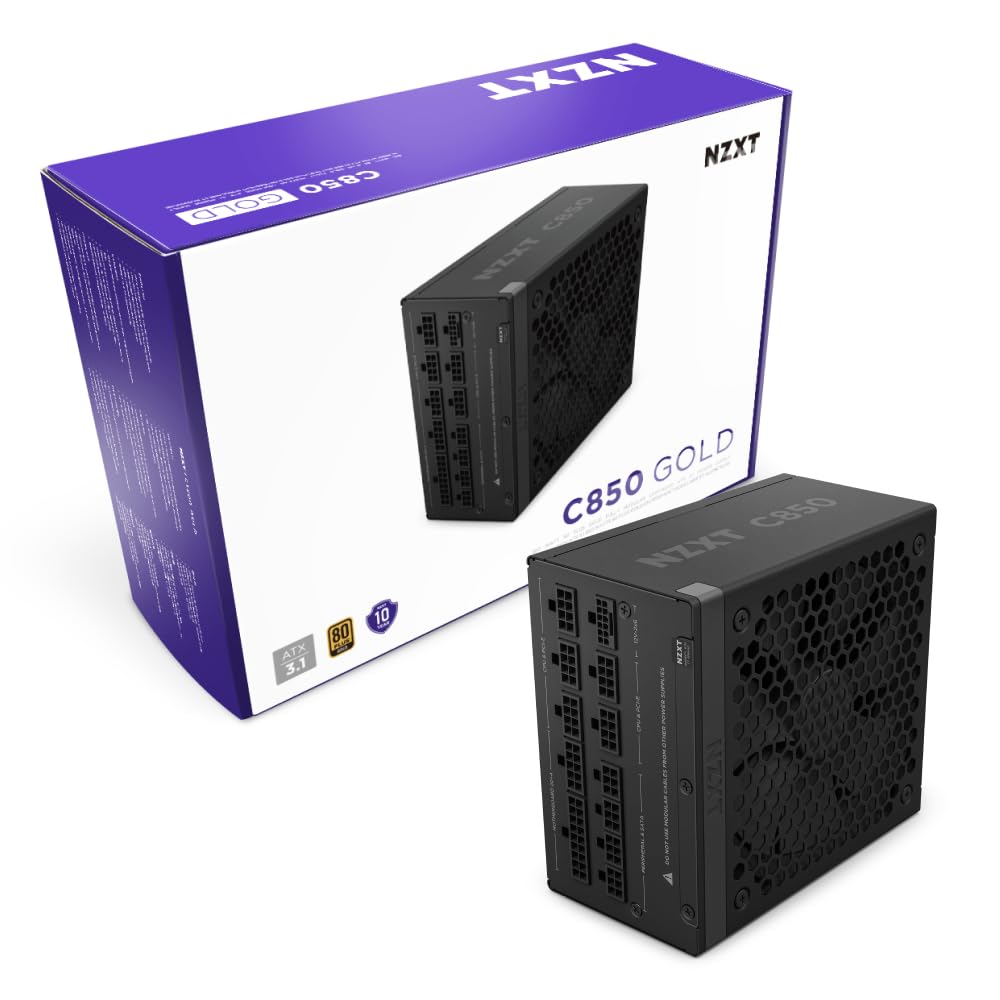 Amazon.com: NZXT C850 Gold ATX 3.1 - Fully Modular Low-Noise PC