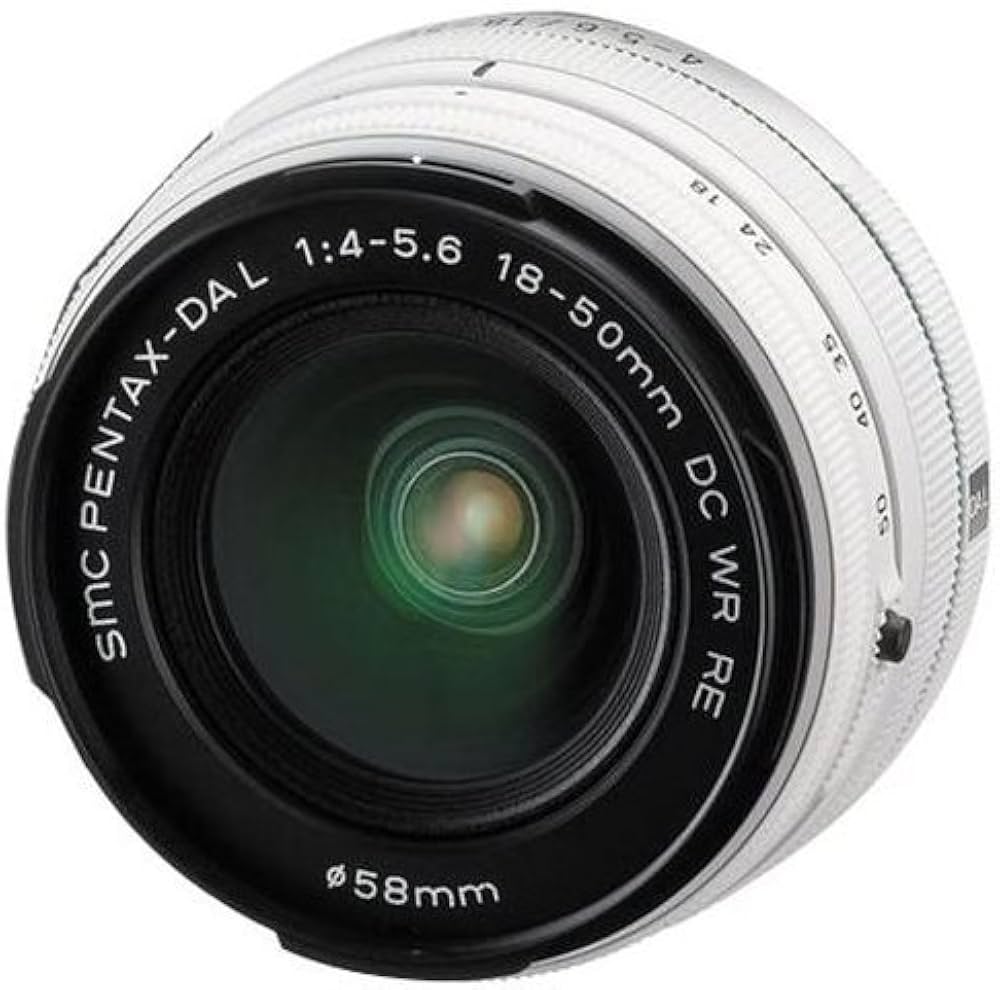 Amazon | smc PENTAX-DA L F4-5.6 18-50mm DC WR R ホワイト | カメラ
