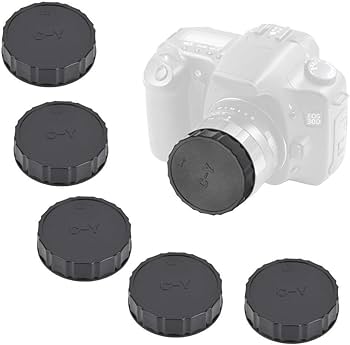 Amazon | レンズリアキャップ、5枚セット、Contax/Yasica CY マウント