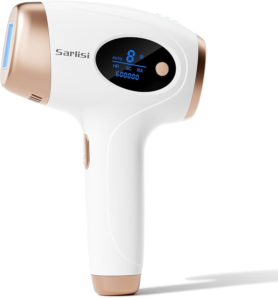 Amazon | Sarlisi 脱毛器 無痛脱毛 自動照射 60万発9段階 全身適用 vio