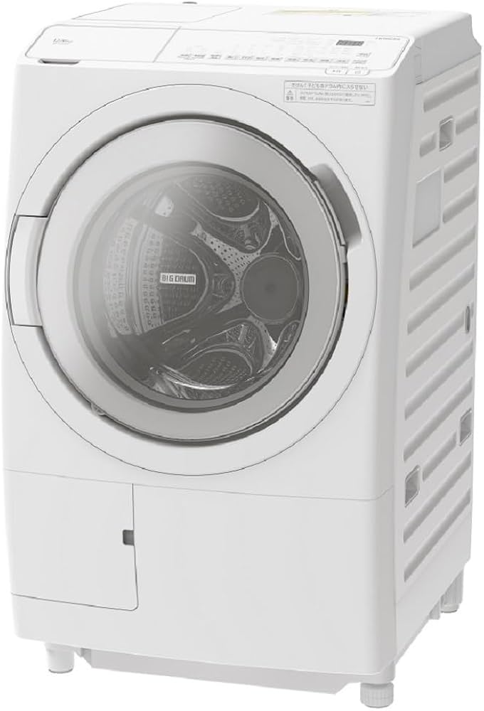 Amazon | 日立 ドラム式洗濯乾燥機 幅60cm 洗濯12kg 乾燥6kg 左開き BD