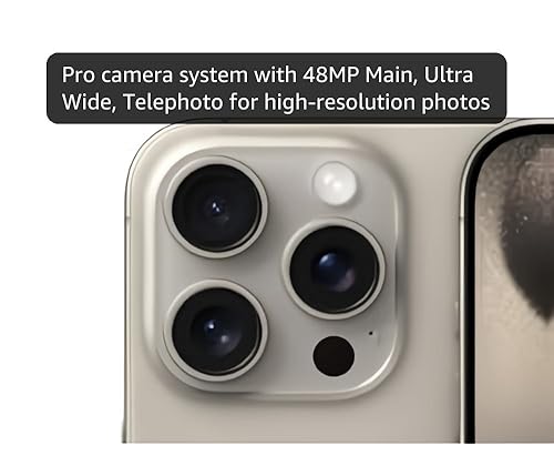 Amazon.com: Apple iPhone (Renewed Premium) 15 Pro Max, 256GB