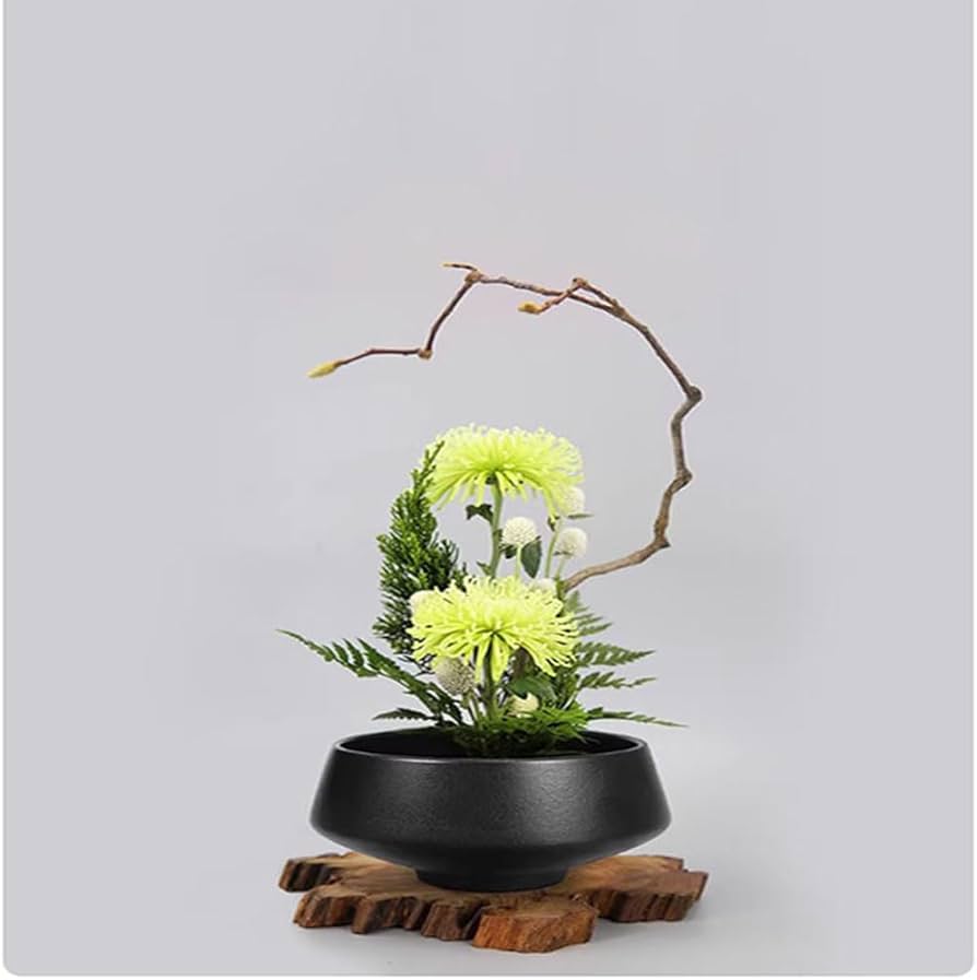 Amazon.co.jp: 花器 生け花花器 水盤 花瓶おしゃれFukuka高さ8CM1個