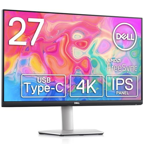 Amazon.co.jp: Dell S2722QC 27インチ 4K モニター (3年間無輝点交換