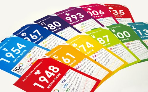 Amazon | 生まれ年から始まる100年カレンダーシリーズ 1990年生まれ用