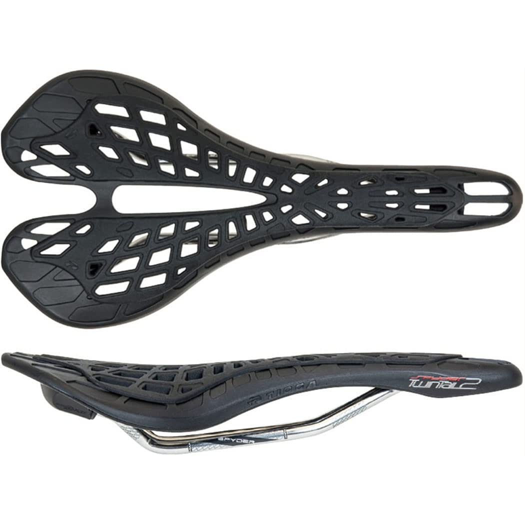 Amazon | TIOGA(タイオガ) サドル スパイダー ツインテール 2 クロモリ