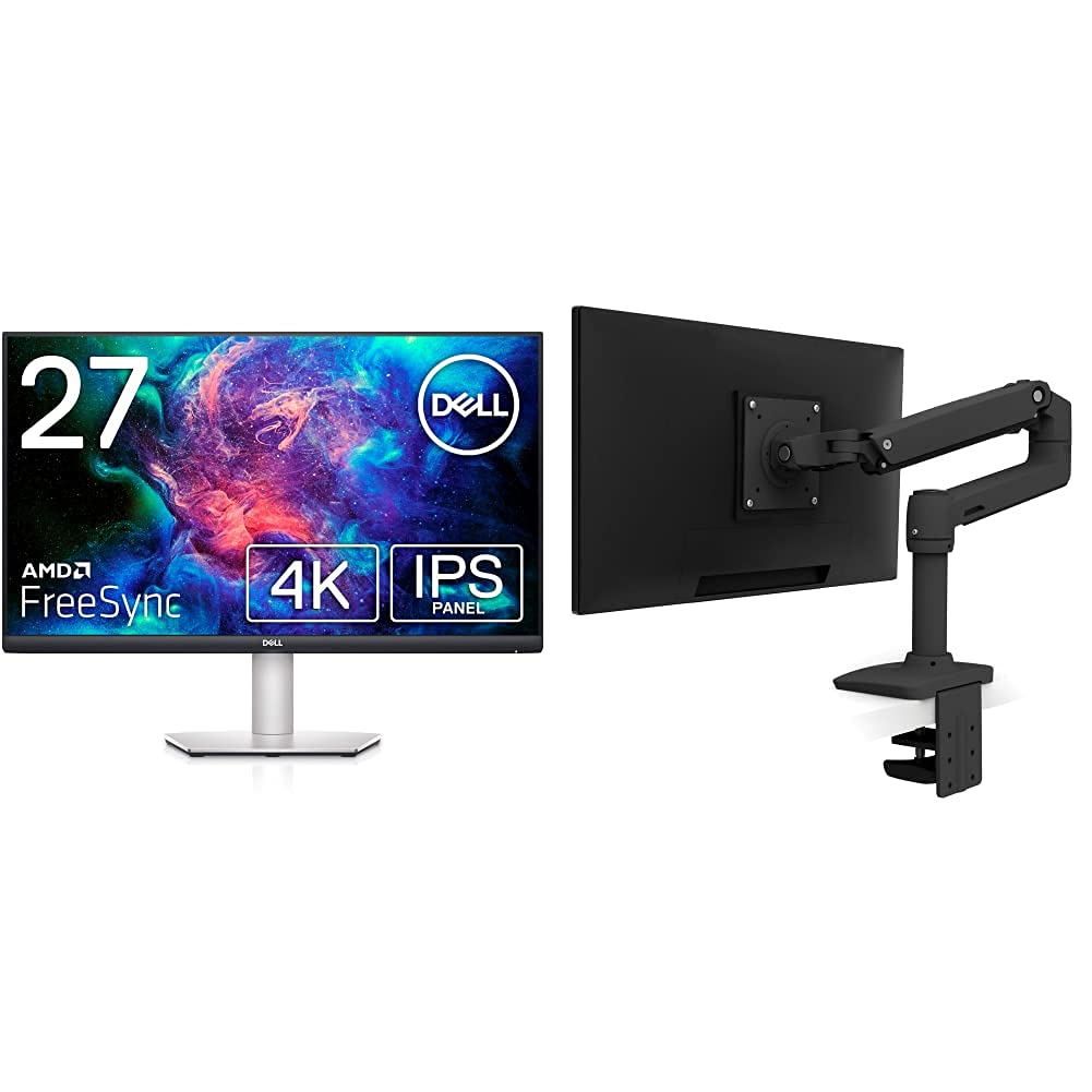 Amazon.co.jp: Dell 4K ワイドフレームレスモニター 27インチ S2721QS