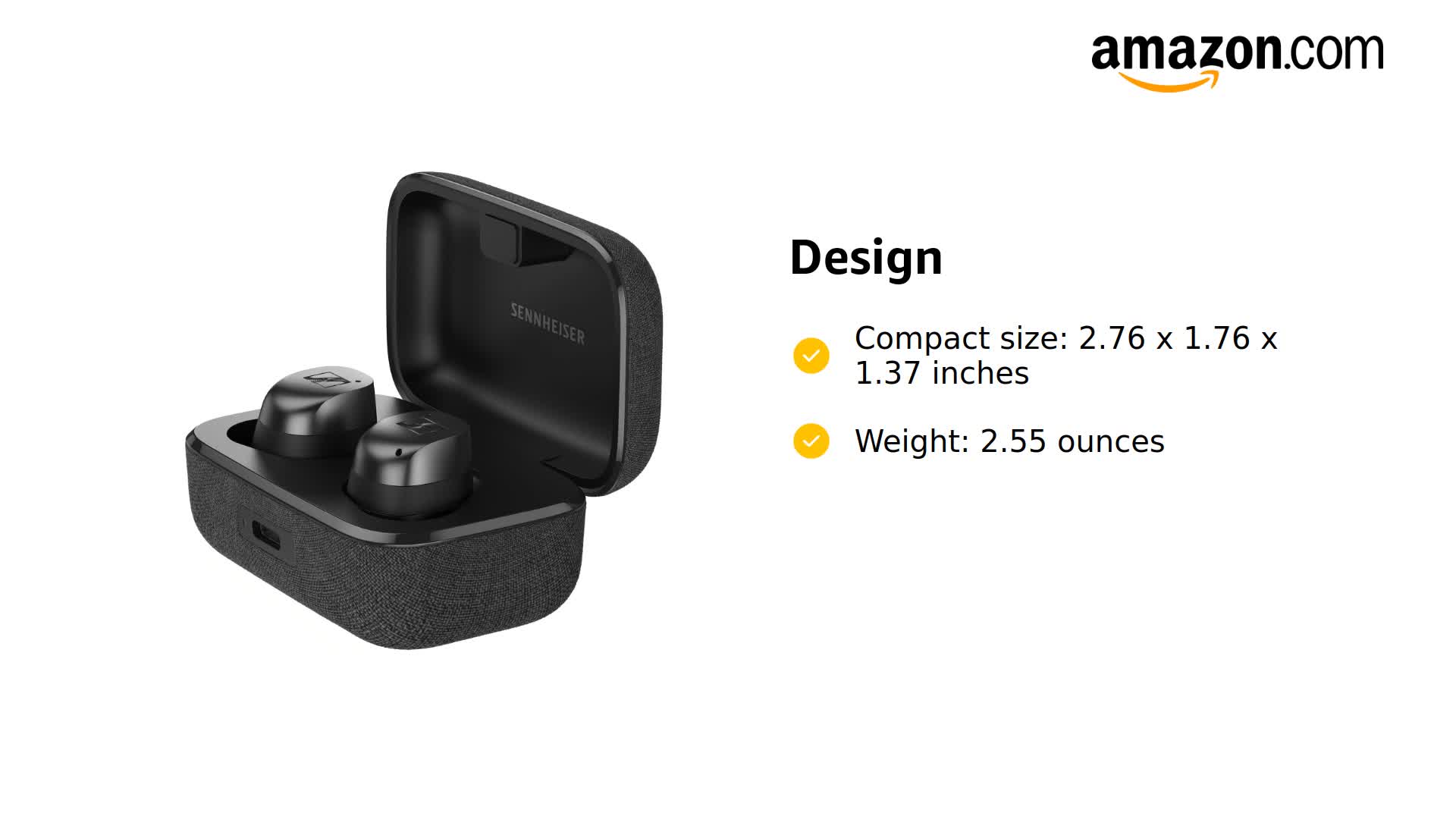 Amazon.com: Sennheiser Momentum True Wireless 4 Smart Earbuds with