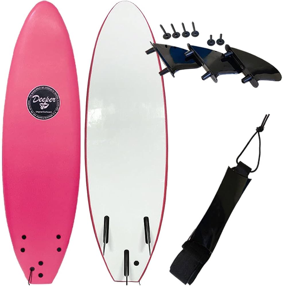 Amazon | サーフボード 3点セット ソフトボード 6'0