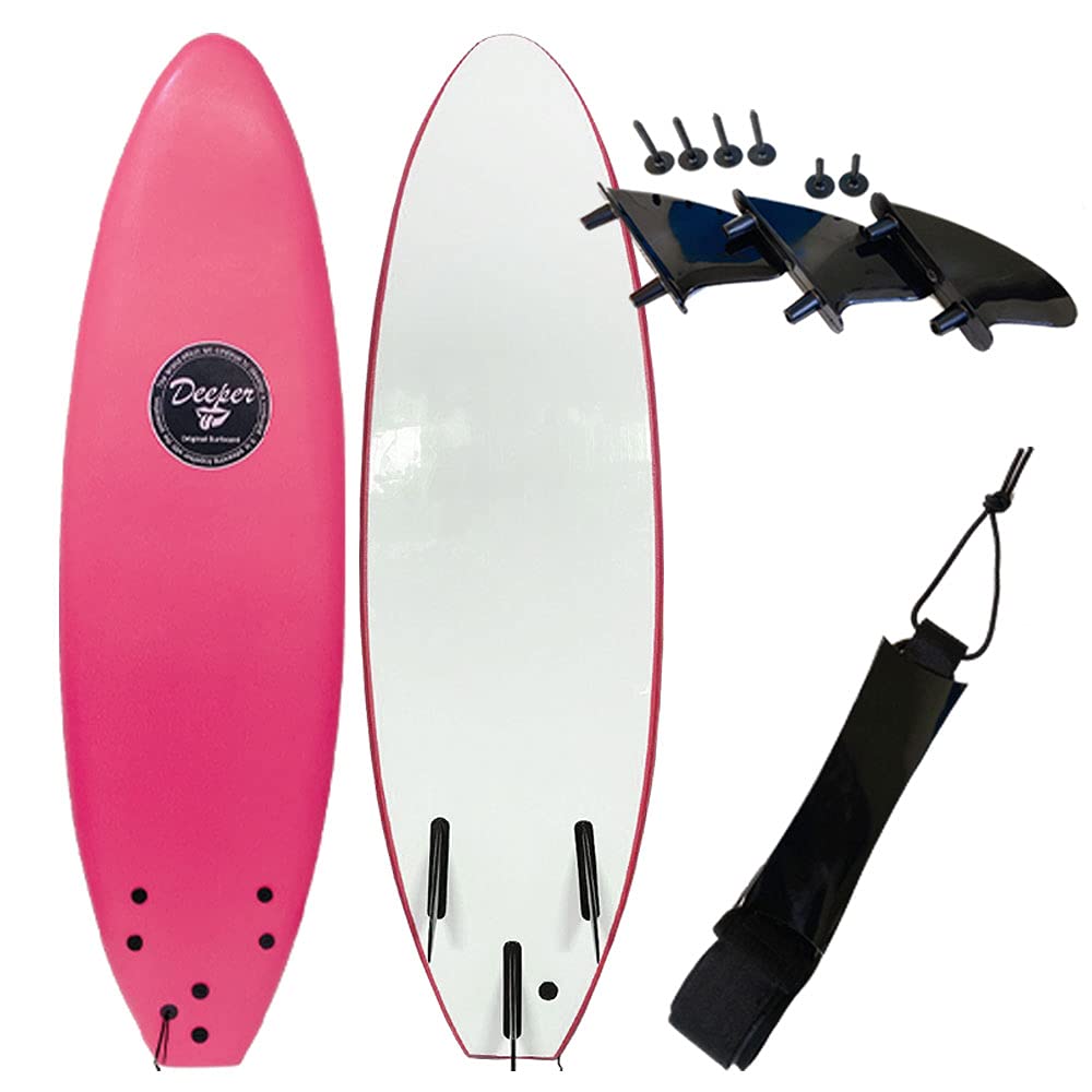 Amazon | サーフボード 3点セット ソフトボード 6'0