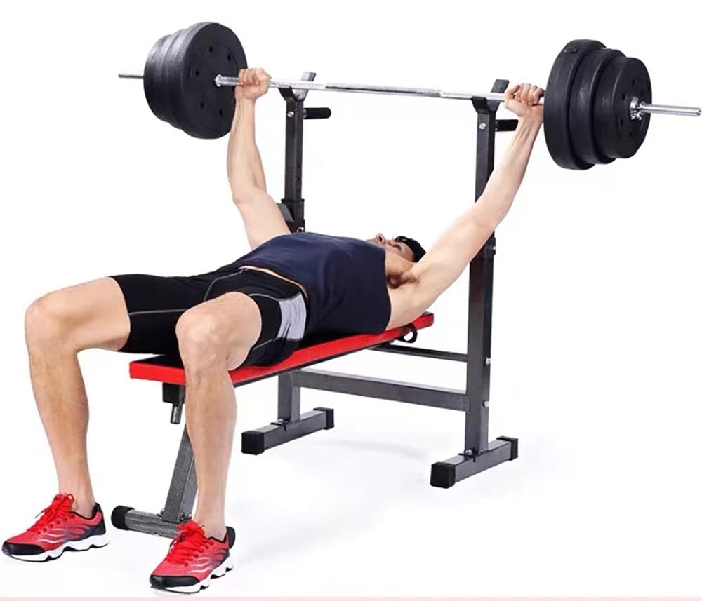 Amazon.co.jp: トレーニングベンチ 多機能ウェイトリフティングベッド