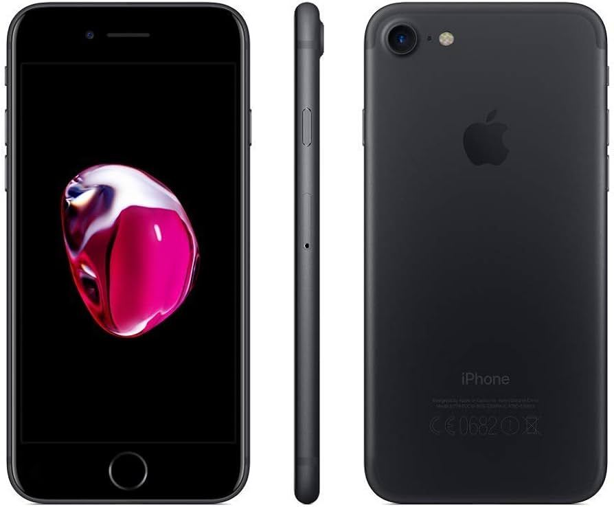 Amazon | 【整備済み品】 Apple iPhone 7 32GB ジェットブラック SIM