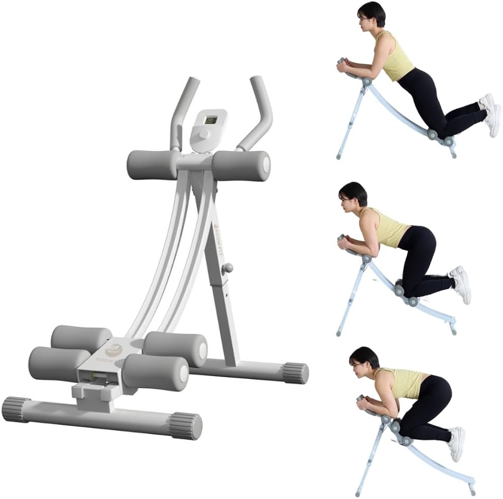 Amazon | ROOMFIT 腹筋 クランチ 腹筋マシーン 腹筋トレーニング 腹筋