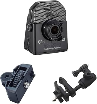 Amazon.co.jp: 【セット買い】ZOOM Q2n-4K ハンディビデオレコーダー