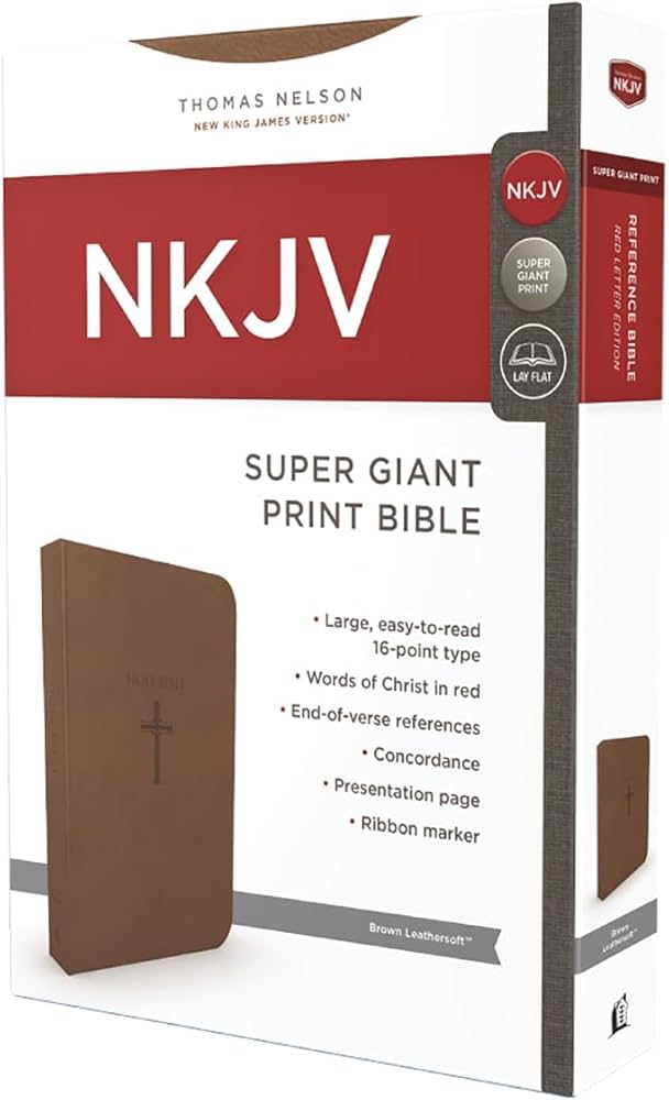 Super Giant Print Bible-NKJV: Thomas Nelson Publishers