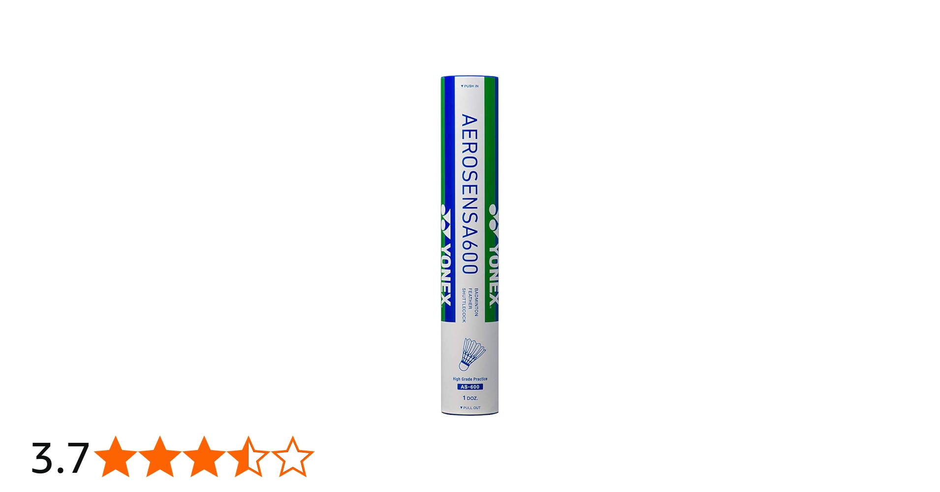 Amazon | ヨネックス（YONEX） バドミントン シャトル エアロセンサ600