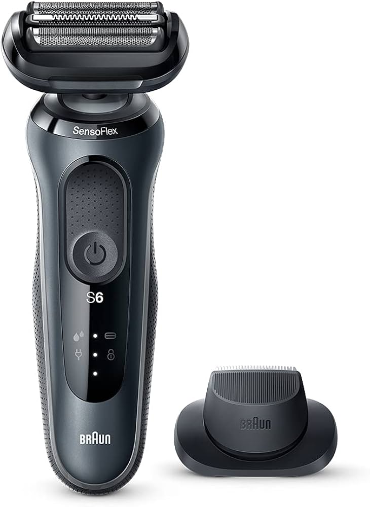 Amazon.co.jp: 【新密着シリーズ6】ブラウン メンズ電気シェーバー 60