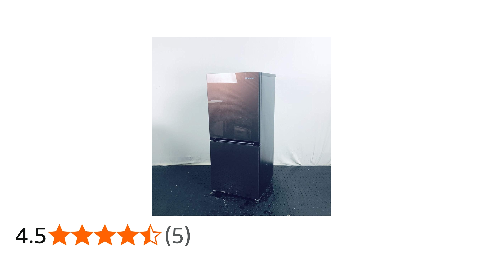 Amazon.co.jp: ハイセンス 2ドア冷蔵庫 （134L） HR-G13A-BR ガラス