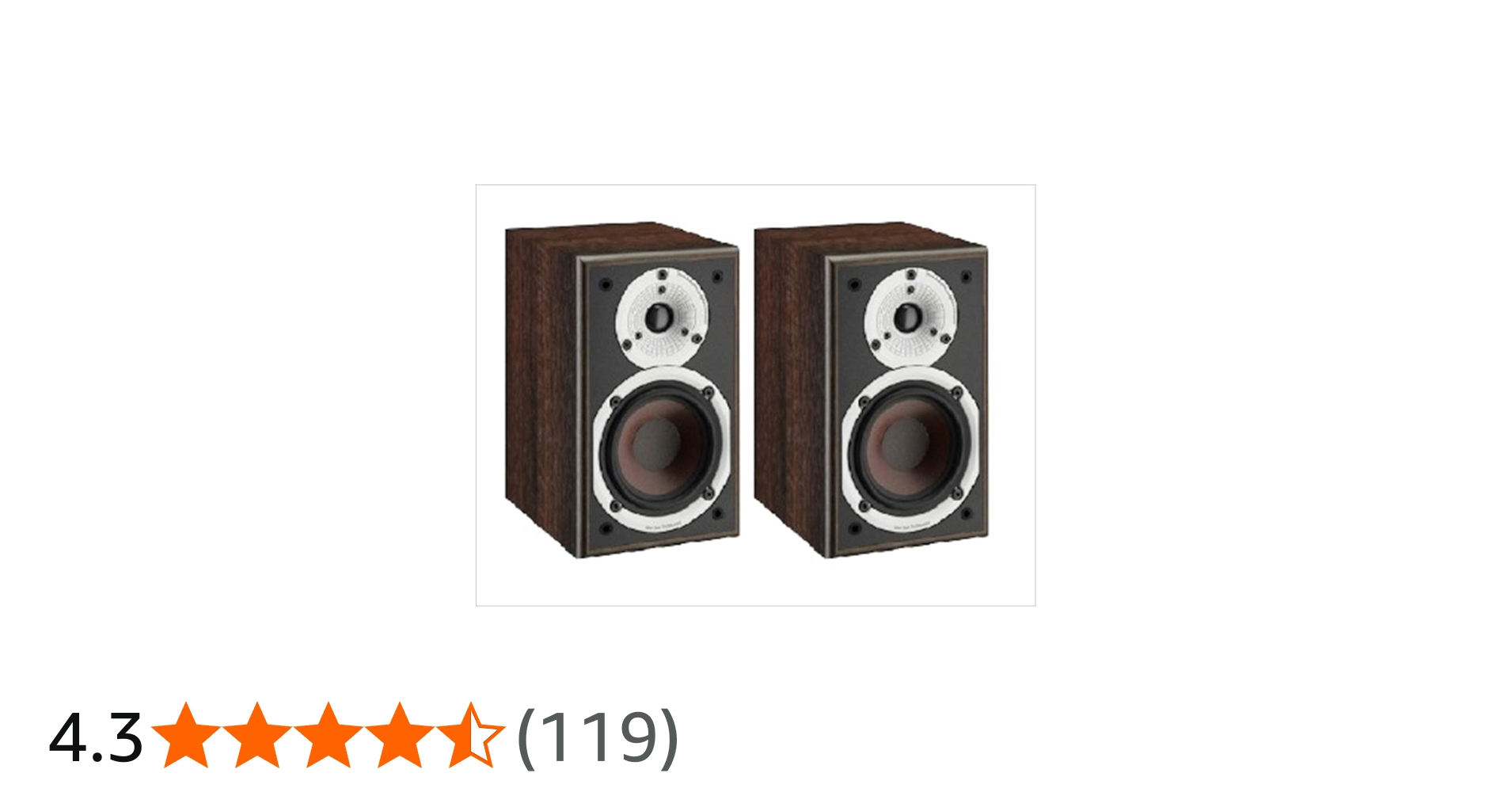 Amazon.co.jp: DALI ダリ ブックシェルフスピーカー 115mm ウーハー