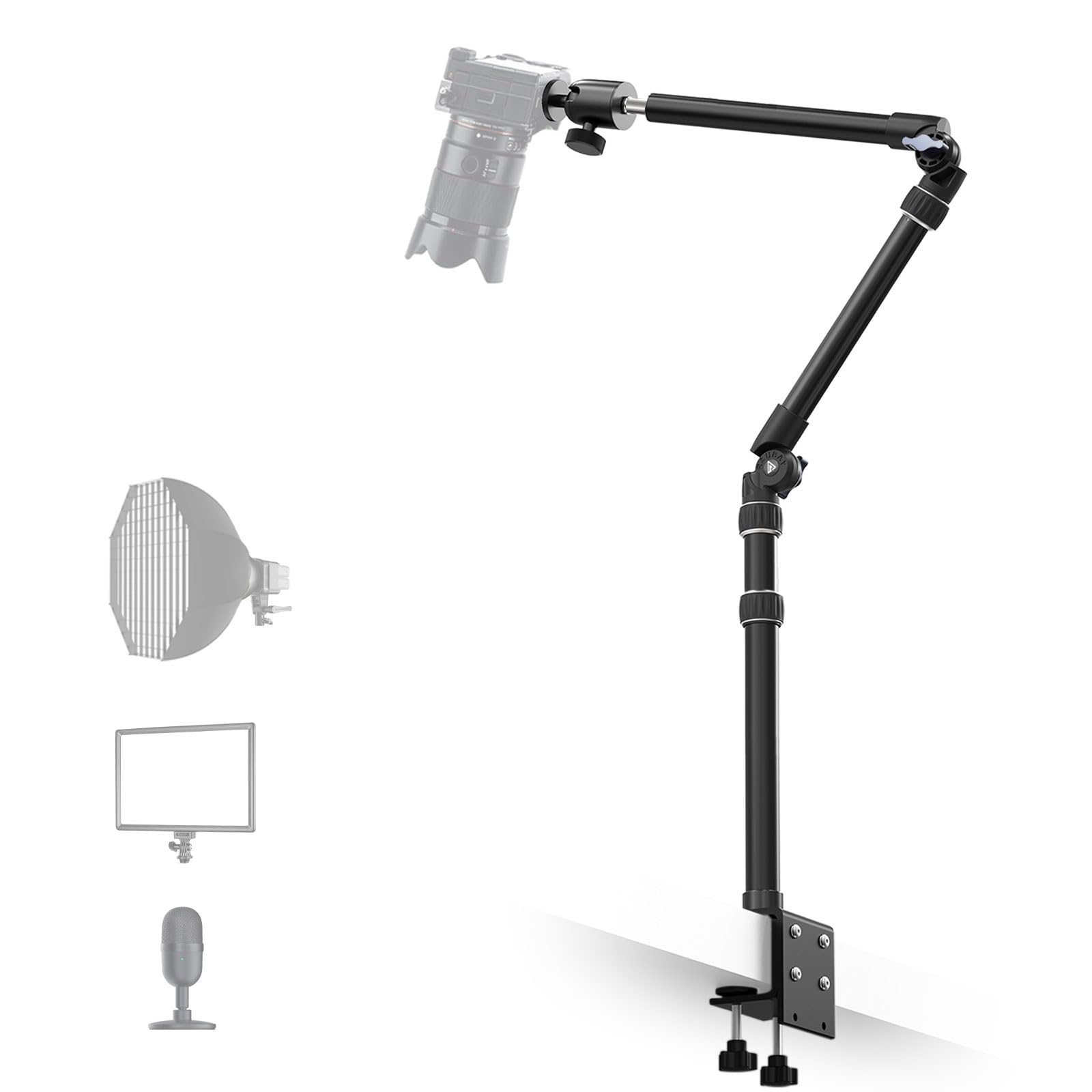 Amazon.co.jp: 【全金属】RAUBAY デスクトップマジックアーム