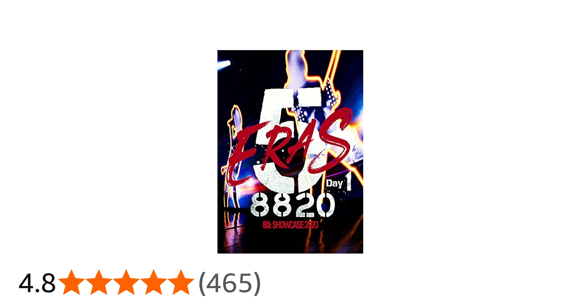 Amazon.co.jp: 【メーカー特典あり】B'z SHOWCASE 2020-5 ERAS 8820