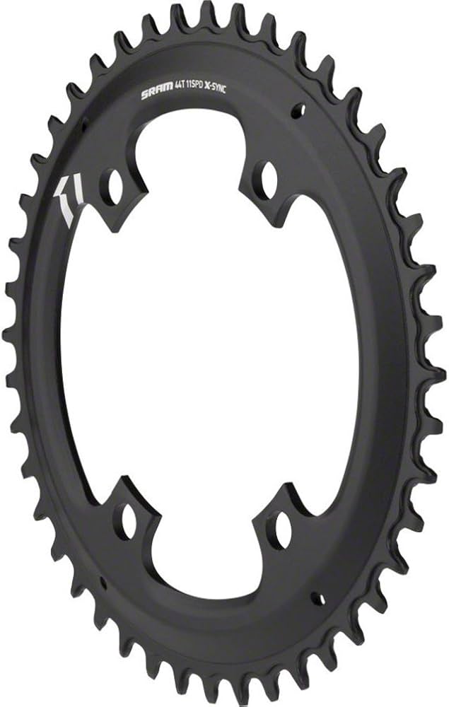 Amazon.com : SRAM X-Sync Chainring 44T 110mm Asymmetric BCD, Black
