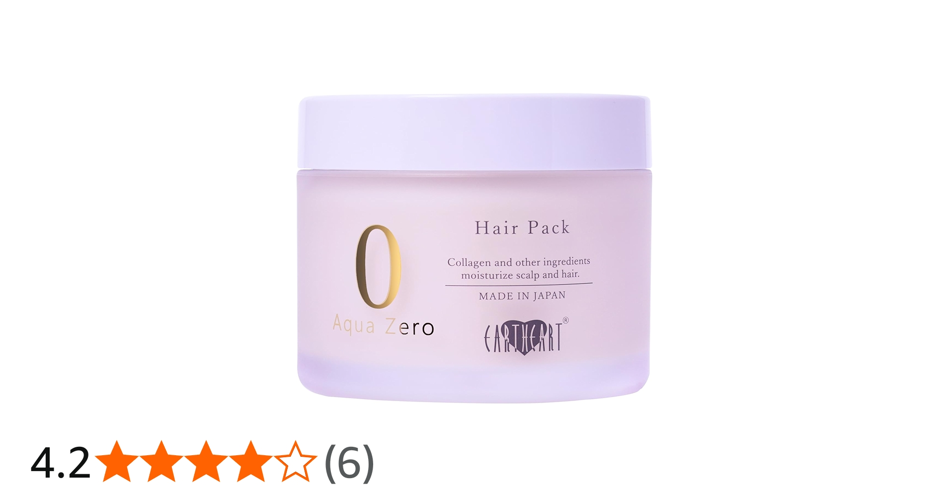 Amazon | EARTHEART アクアゼロ ヘアパック 220g / ヘアトリートメント