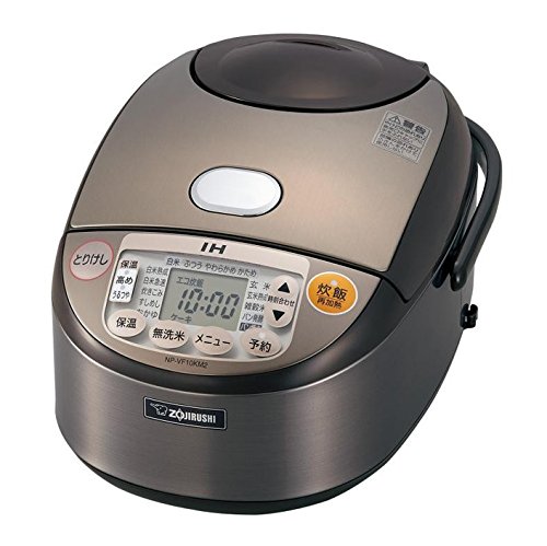 Amazon.co.jp: 象印 炊飯器 IH式 極め焚き 5.5合 ブラウン NP-VF10KM2