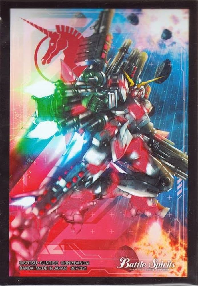 Amazon | バトルスピリッツ 特製スリーブ(ユニコーンガンダム)20枚入り