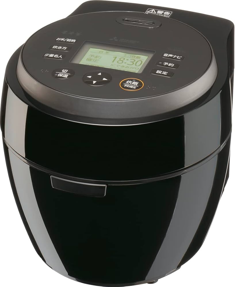 Amazon | 三菱電機 IH 炊飯器 5.5合 本炭釜 紬(つむぎ)かまど炊き 銘柄