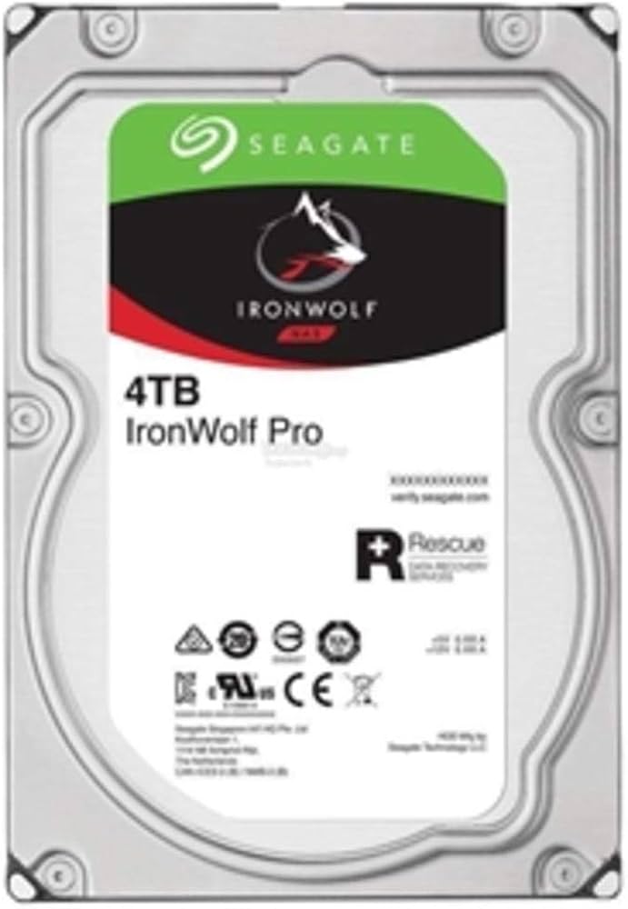 Amazon.com: Seagate IronWolf Pro 4TB NAS Internal Hard Drive HDD