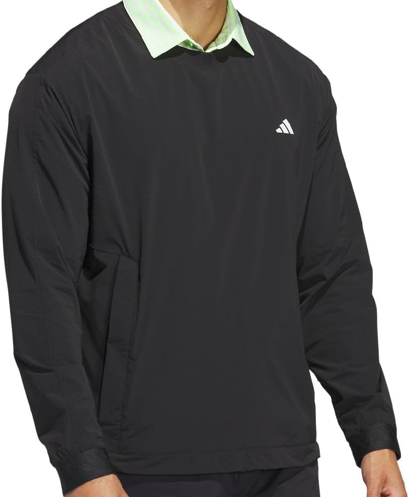 Amazon.com: adidas Ultimate365 Tour Wind.RDY Sweatshirt Black
