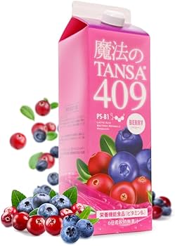 Amazon.co.jp: 魔法のTANSA(タンサ)409 【6本セット】ベリー味 1000ml