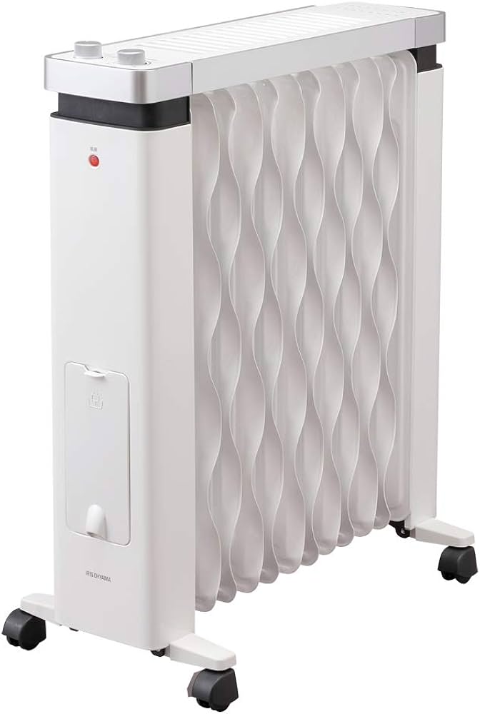 Amazon | アイリスオーヤマ ウェーブ型オイルヒーター メカ式 タオル