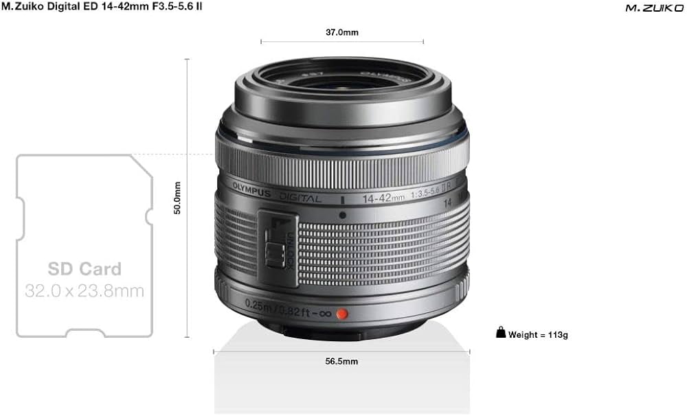 Amazon.co.jp: Olympus M.ZUIKO DIGITAL 14-42mm 1:3.5-5.6 II R SLR