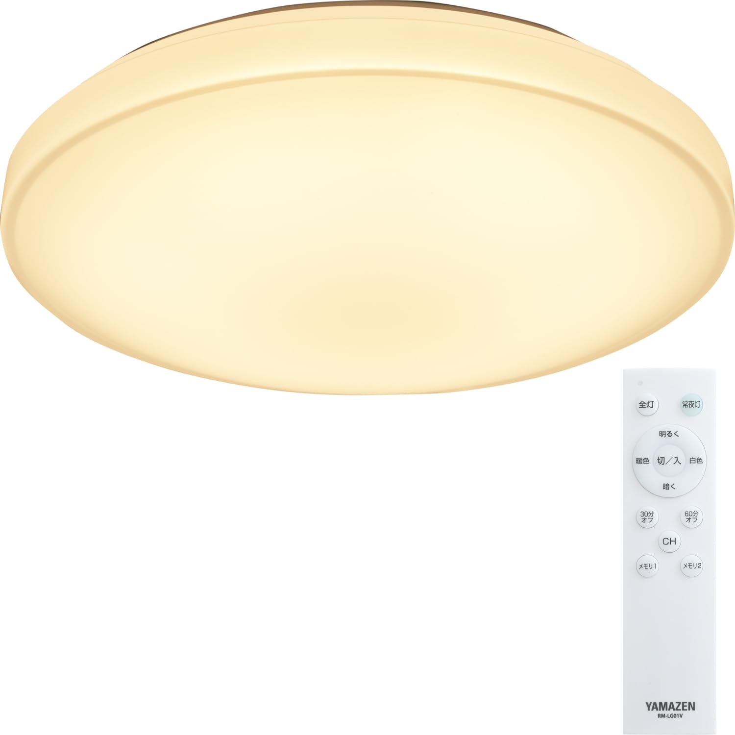 Amazon | [山善] LEDシーリングライト 6畳 (日本照明工業会基準