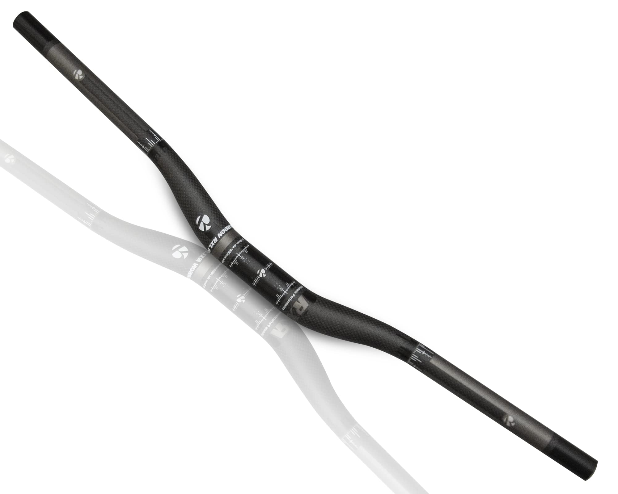 Amazon.co.jp: マウンテンバイクハンドルバー、カーボンファイバーMTB