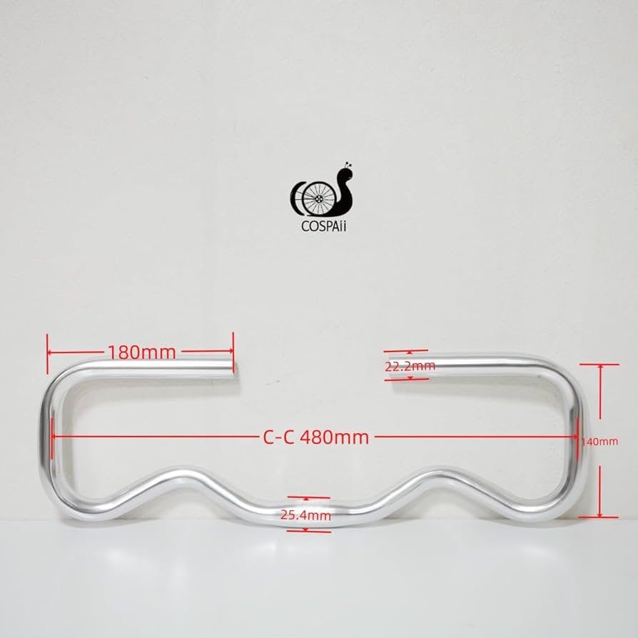 Amazon.co.jp: BROMPTON 用 MINI Pハンドルバー ミラーポリッシュ