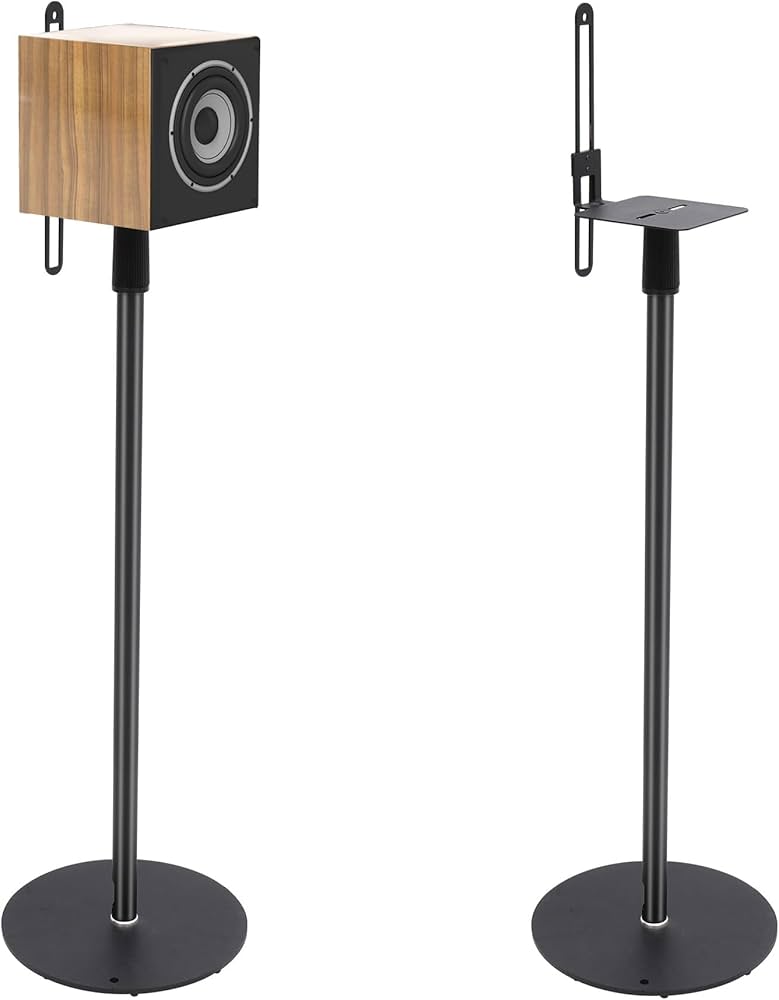 Amazon | Tcatec スピーカースタンド 2台1組 耐荷重5kg スピーカー台