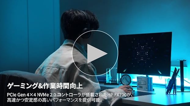 Amazon | HP FX700 2TB SSD NVMe2.0 M.2 Type 2280 PCIe Gen4×4 最大